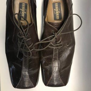Vintage Zengara leather mens shoes